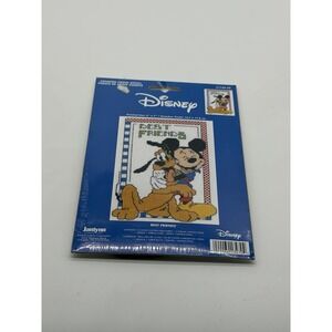 Janlynn Disney Mickey Mouse Pluto Best Friends Cross Stitch Kit 1134-70